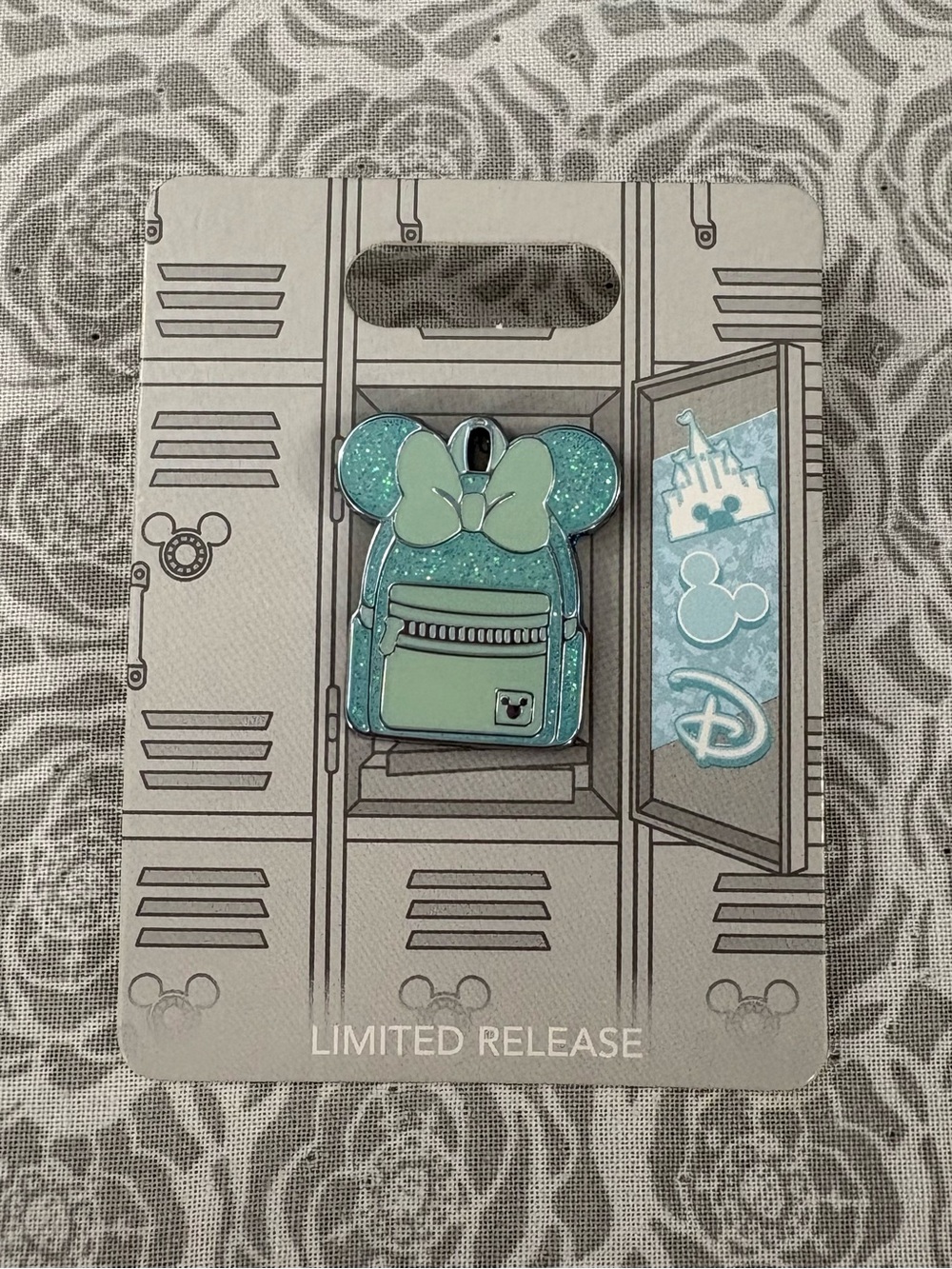 Disney Parks Limited Release Arendelle Aqua Backpack Pin